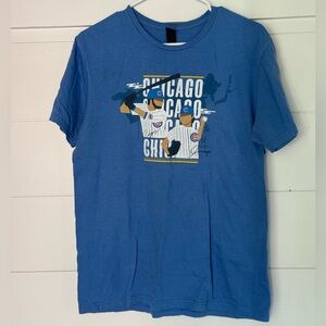 Gildan Blue Cubs Graphic T-Shirt, Men’s M